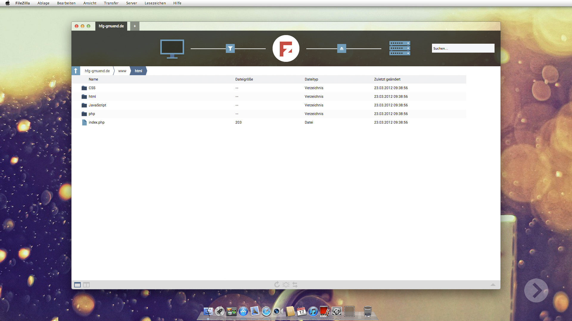 Filezilla Redesign